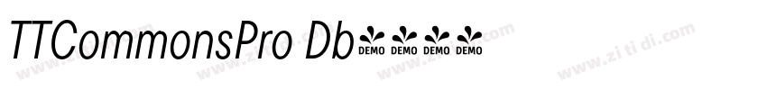 TTCommonsPro Db字体转换
